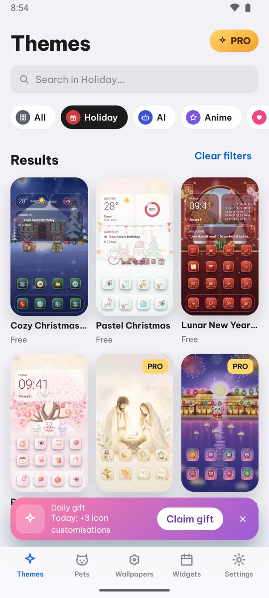 Temas de Navidad y Año Nuevo Lunar